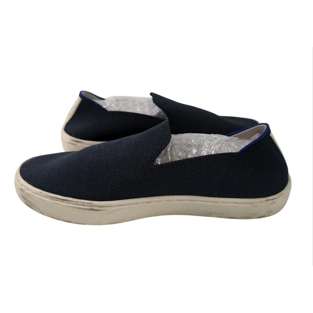 Rothys Original Slip On Sneaker Shoe Womens‎ 6 Blue Casual Everyday Travel